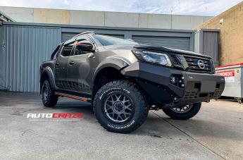NISSAN NAVARA GRENADE OR XD MATTE GREY MATTE BLACK LIP